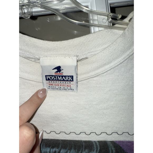 VTG Elvis Presley Return To Sender Single Stitch Tshirt Stamp One Size USA MADE - Picture 3 of 4